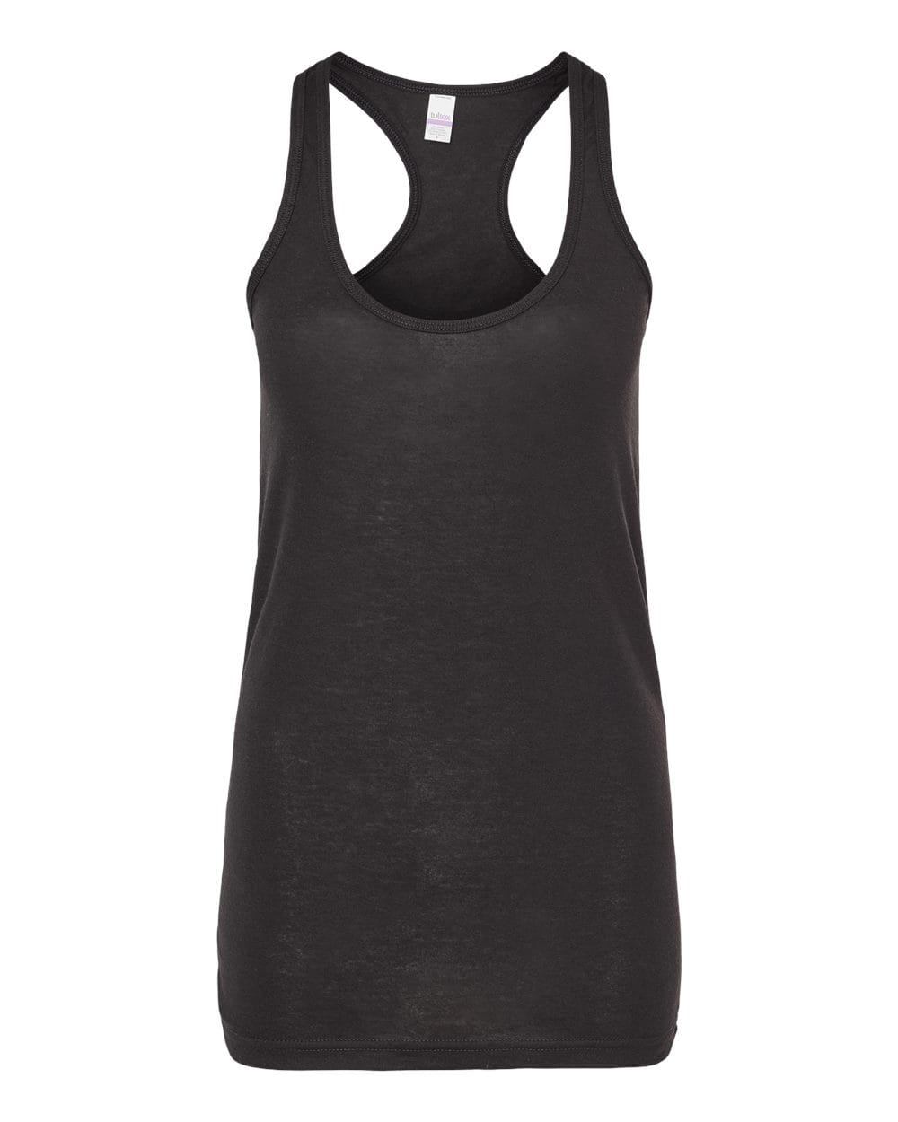 Tultex 10712 XS / Black Tultex 190 Women's Poly-Rich Racerback Tank Top