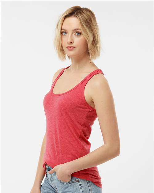 Tultex 10712 XS / Heather Red Tultex 190: Women's Poly-Rich Racerback Tank Top