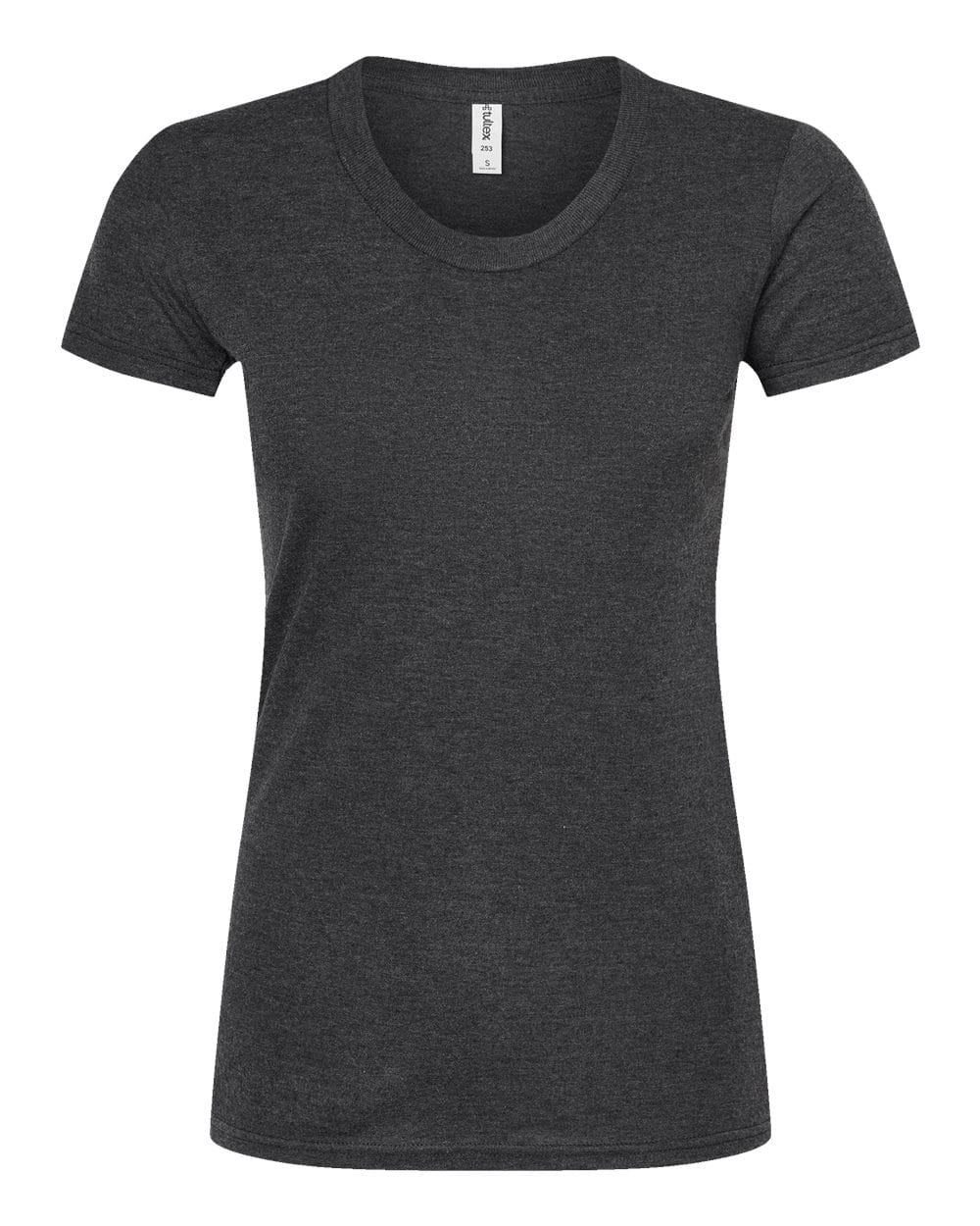 Tultex 10717 XS / Graphite Tri Blend Tultex 253 Women's Tri-Blend T-Shirt