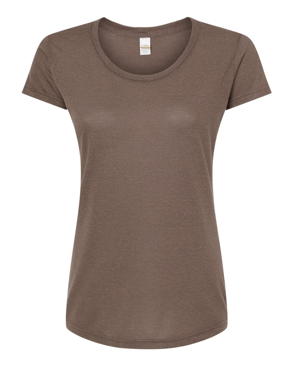 Tultex 10717 XS / Mocha Tri Blend Tultex 253 Women's Tri-Blend T-Shirt
