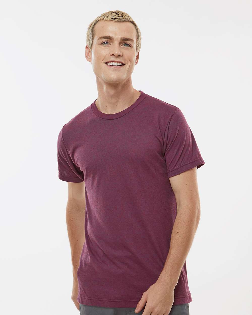 Tultex 10718 XS / Berry Tri Blend Tultex 254 Men's Tri-Blend T-Shirt