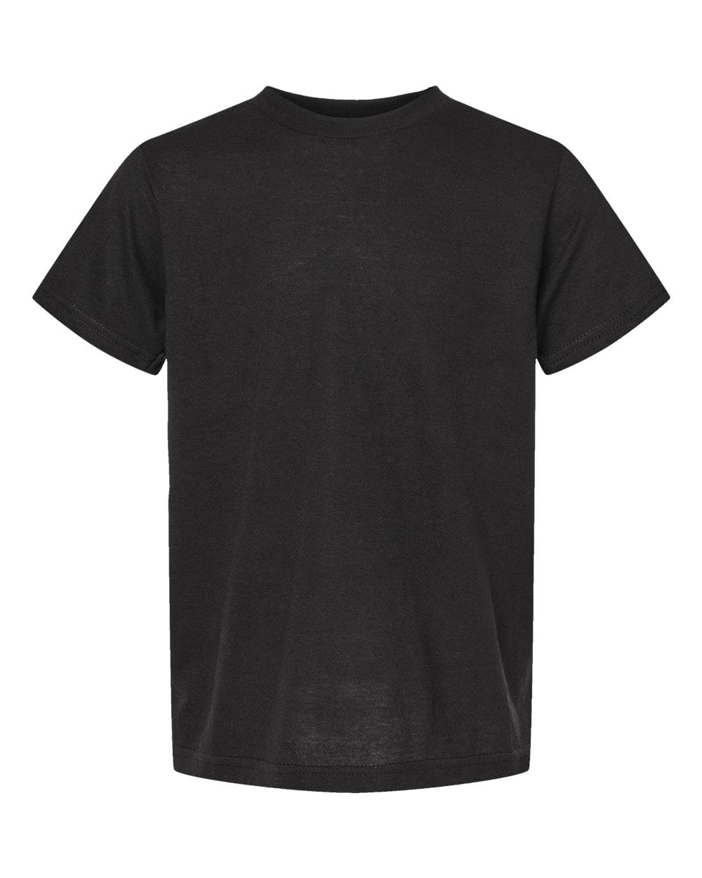 Tultex 10720 XS / Black Tultex 265 Youth Poly-Rich T-Shirt