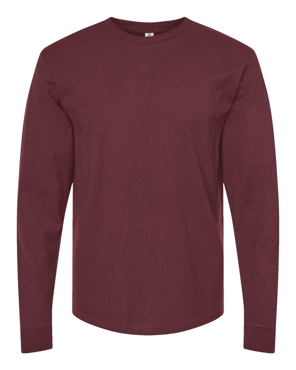 Tultex 10723 S / Burgundy Tultex 291 Unisex Heavyweight Jersey Long Sleeve T-Shirt