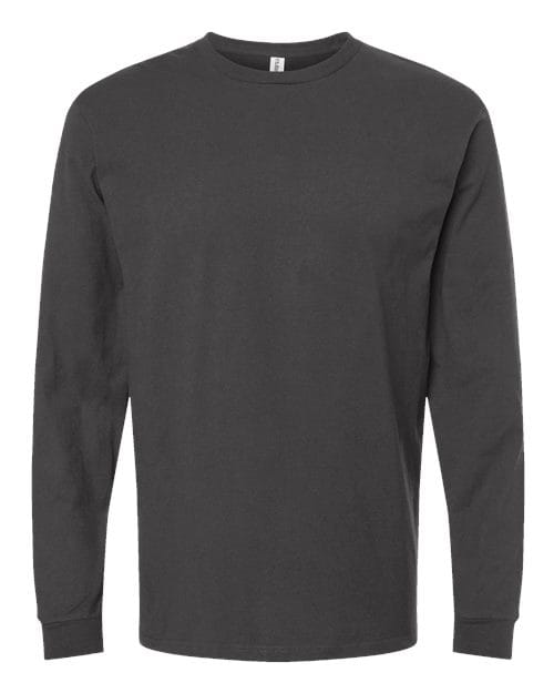 Tultex 10723 S / Charcoal Tultex Tultex 291: Unisex Heavyweight Jersey Long Sleeve T-Shirt