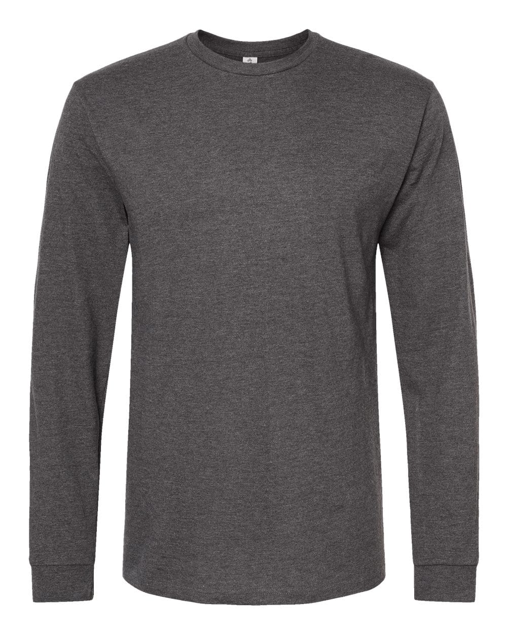 Tultex 10723 S / Heather Charcoal Tultex 291 Unisex Heavyweight Jersey Long Sleeve T-Shirt
