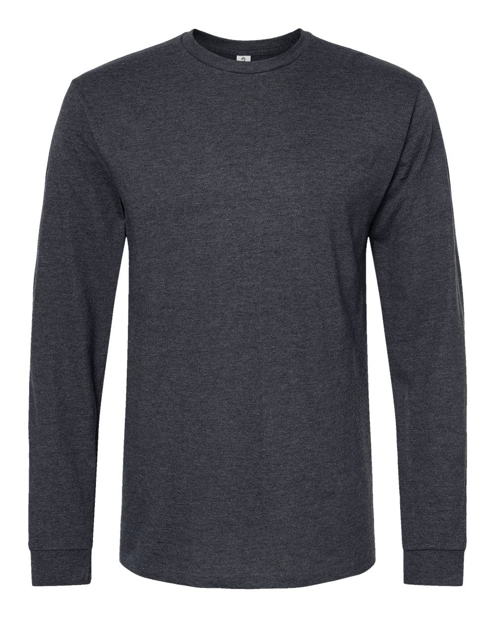 Tultex 10723 S / Heather Graphite Tultex 291 Unisex Heavyweight Jersey Long Sleeve T-Shirt