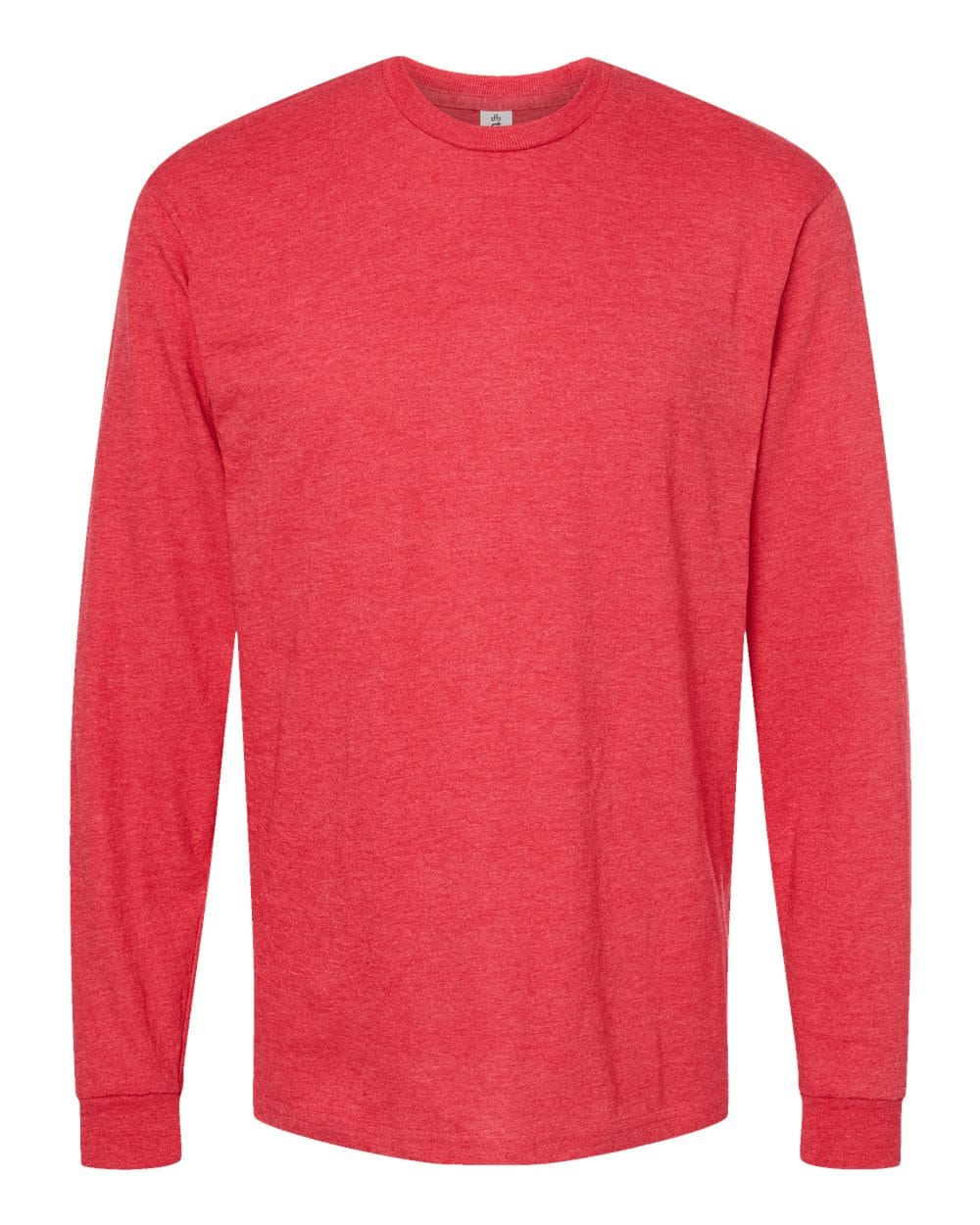 Tultex 10723 S / Heather Red Tultex 291 Unisex Heavyweight Jersey Long Sleeve T-Shirt