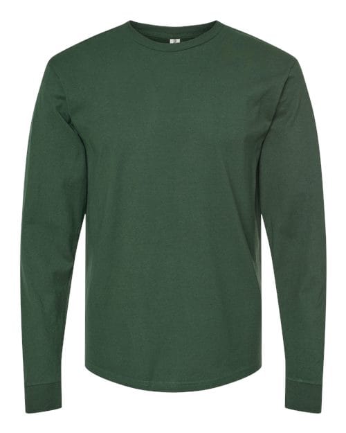 Tultex 10723 S / Hunter Green Tultex Tultex 291: Unisex Heavyweight Jersey Long Sleeve T-Shirt