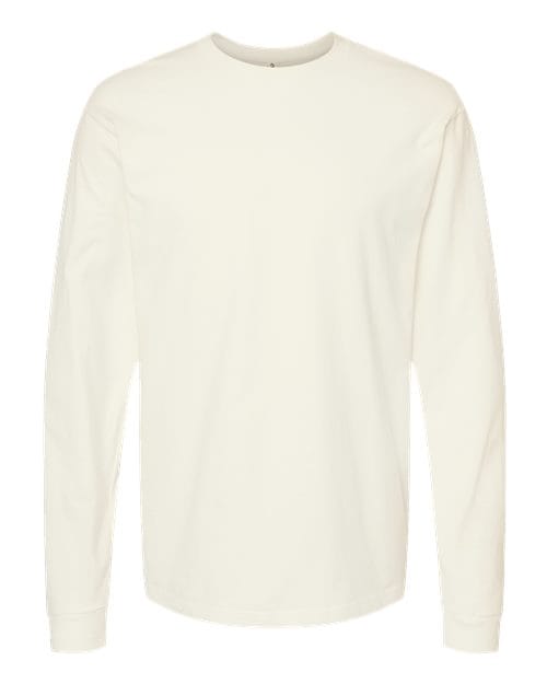 Tultex 10723 S / Natural Tultex Tultex 291: Unisex Heavyweight Jersey Long Sleeve T-Shirt