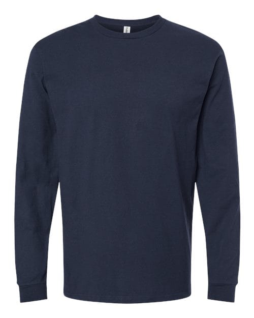 Tultex 10723 S / Navy Tultex Tultex 291: Unisex Heavyweight Jersey Long Sleeve T-Shirt