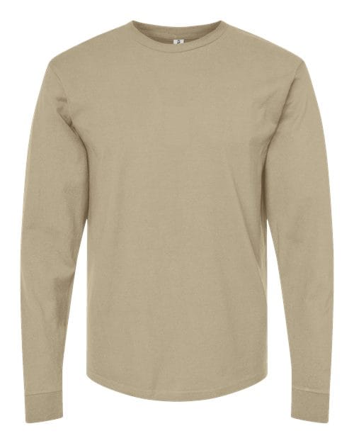 Tultex 10723 S / Sand Tultex Tultex 291: Unisex Heavyweight Jersey Long Sleeve T-Shirt