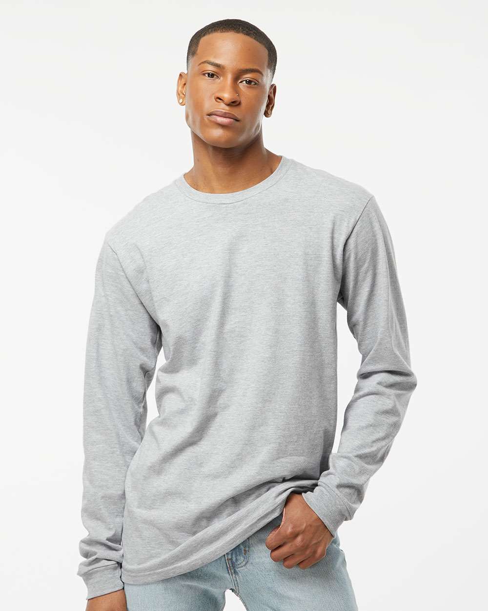 Tultex 10723 Tultex 291 Unisex Heavyweight Jersey Long Sleeve T-Shirt