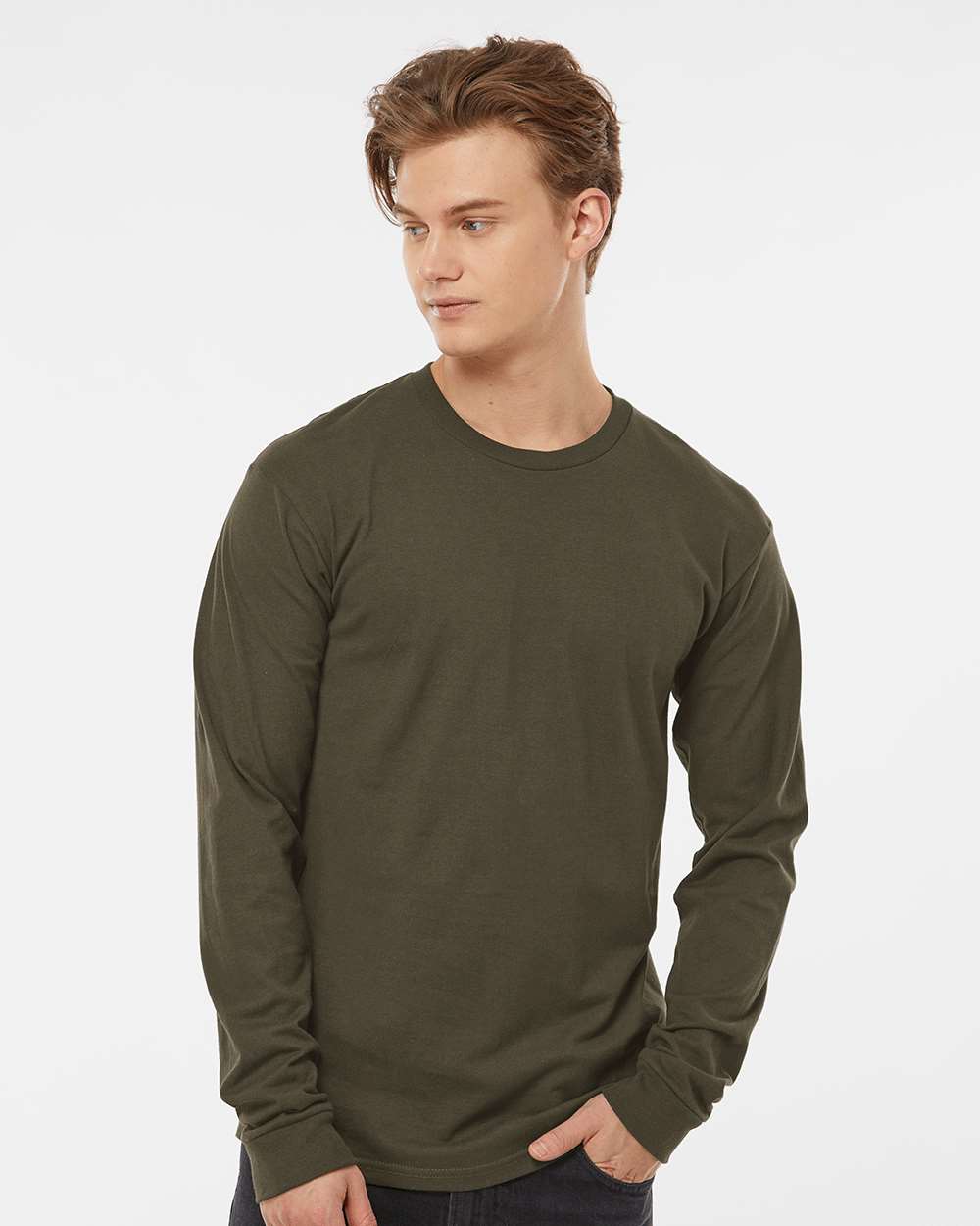 Tultex 10723 Tultex 291 Unisex Heavyweight Jersey Long Sleeve T-Shirt