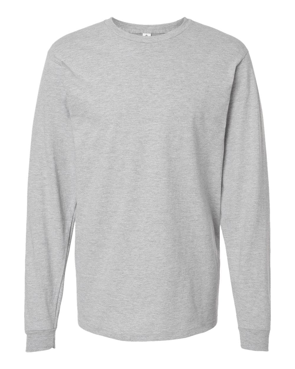 Tultex 10723 XS / Heather Grey Tultex 291 Unisex Heavyweight Jersey Long Sleeve T-Shirt