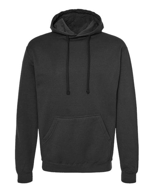 Tultex 10726 XS / Black 320-Unisex Fleece Hooded Sweatshirt