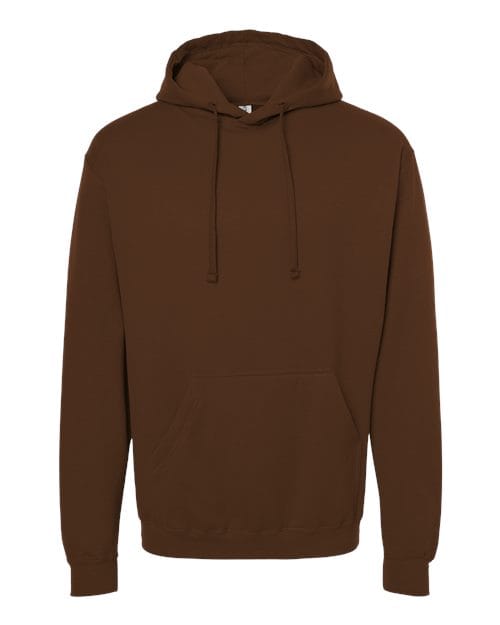 Tultex 10726 XS / Brown 320-Unisex Fleece Hooded Sweatshirt