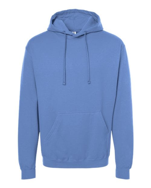 Tultex 10726 XS / Columbia Blue 320-Unisex Fleece Hooded Sweatshirt