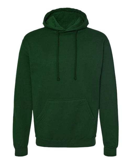 Tultex 10726 XS / Forest 320-Unisex Fleece Hooded Sweatshirt