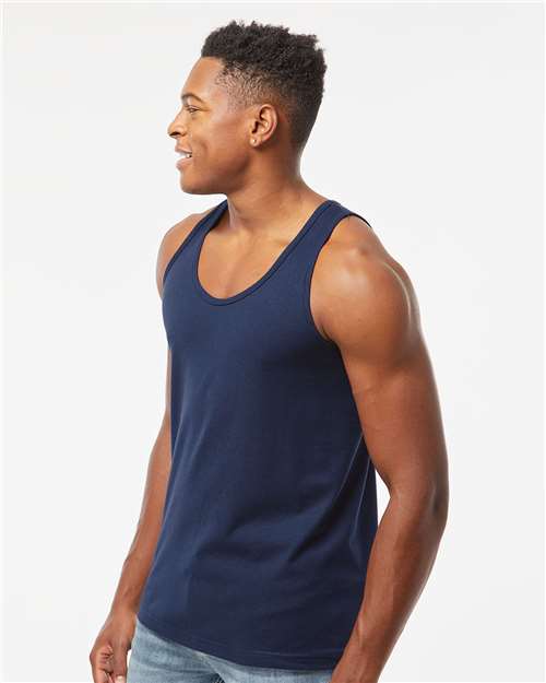 Tultex 10768 XS / Navy Tultex Tultex S105: Unisex Fine Jersey Tank Top