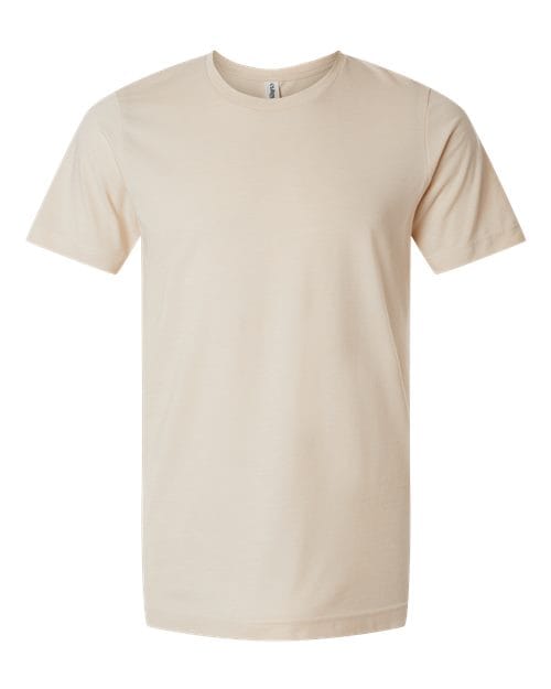 Tultex 602CVC Unisex Combed CVC T-Shirt in Heather Cream