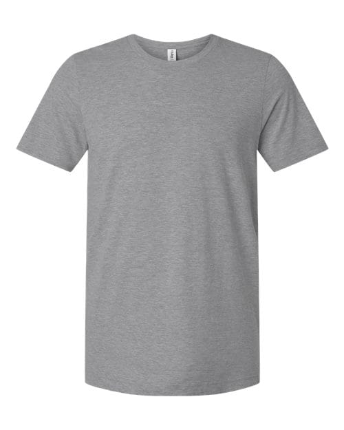 Tultex 602CVC Unisex Combed CVC T-Shirt in Heather Grey