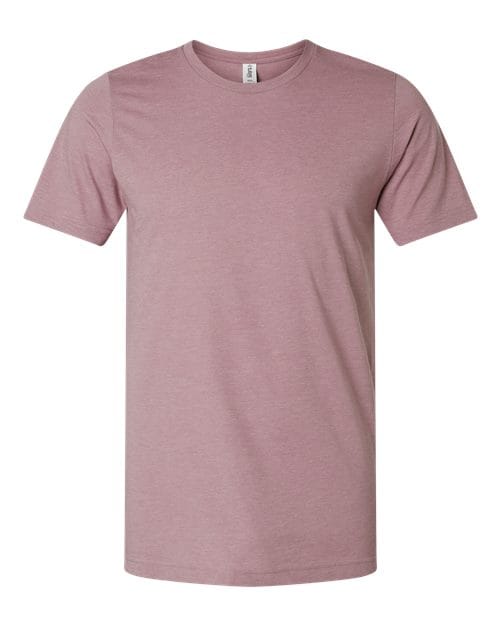 Tultex 602CVC Unisex Combed CVC T-Shirt in Heather Orchid