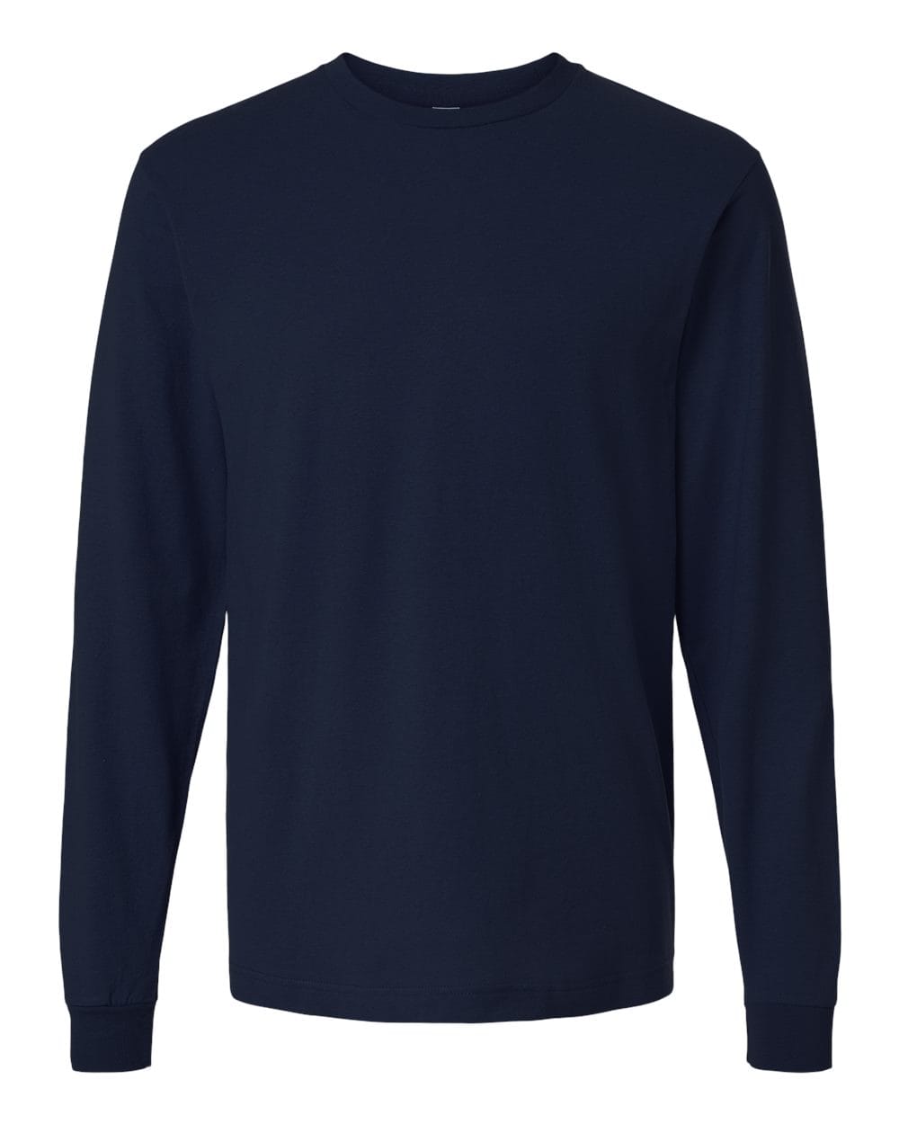 Tultex 12346 XS / Navy Tultex 202LS Unisex Fine Jersey Long Sleeve T-Shirt