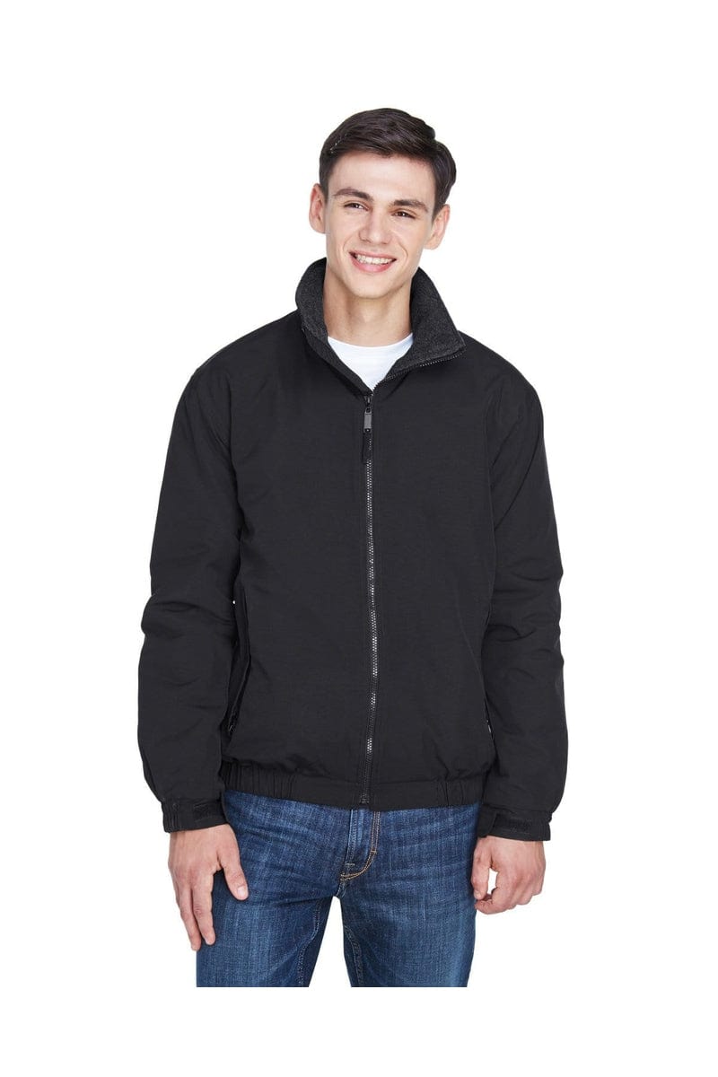 UltraClub Outerwear XS / Black/ Black UltraClub 8921: Adult Adventure All-Weather Jacket