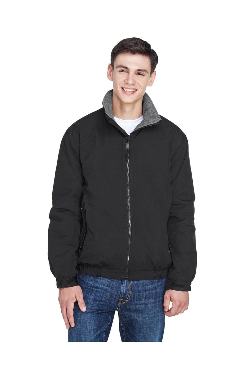 UltraClub Outerwear XS / Black/ Charcoal UltraClub 8921: Adult Adventure All-Weather Jacket