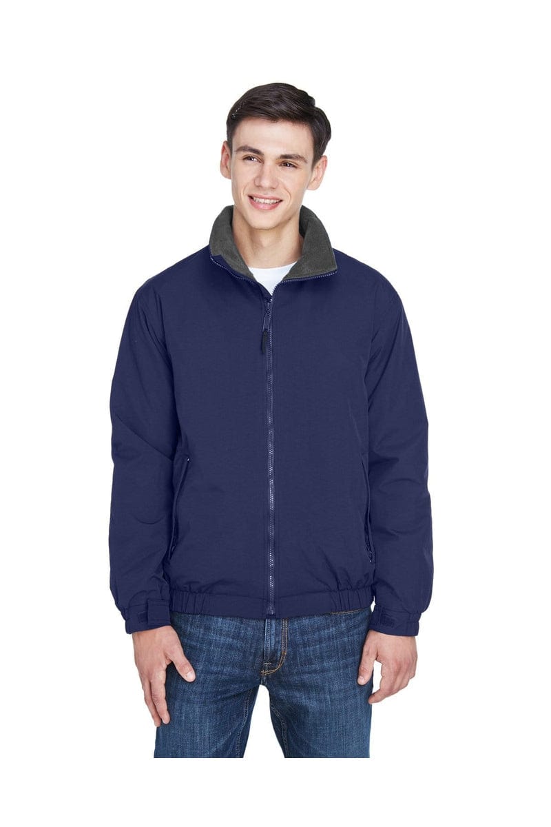UltraClub Outerwear XS / Navy/ Charcoal UltraClub 8921: Adult Adventure All-Weather Jacket