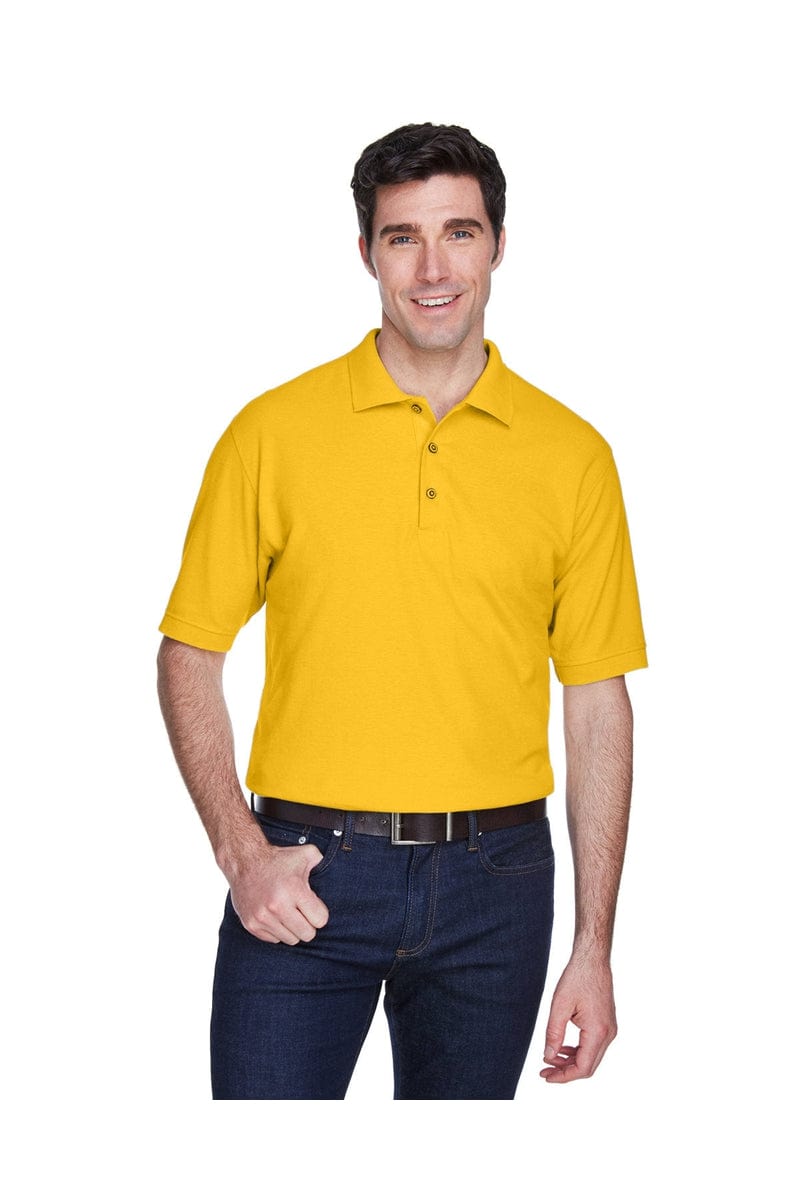 UltraClub Polos/Knits 6XL / Gold UltraClub 8540: Men's Whisper Pique Polo