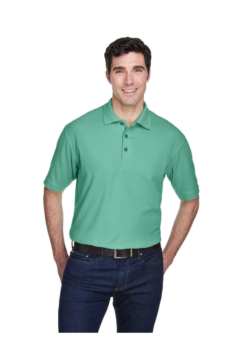 UltraClub Polos/Knits 6XL / Leaf UltraClub 8540: Men's Whisper Pique Polo