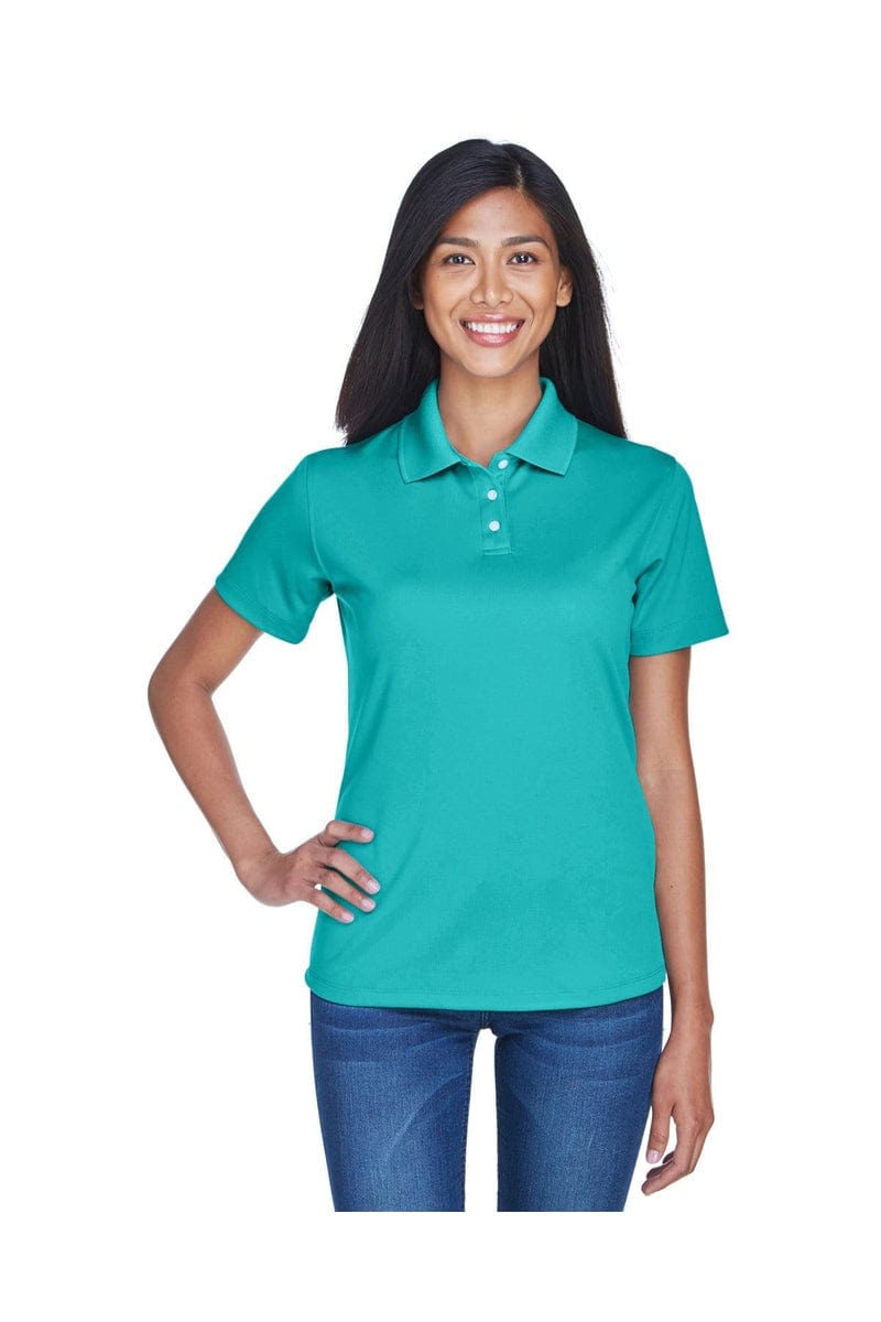 UltraClub Polos/Knits M / Jade UltraClub 8445L: Ladies' Cool & Dry Stain-Release Performance Polo, Basic Colors