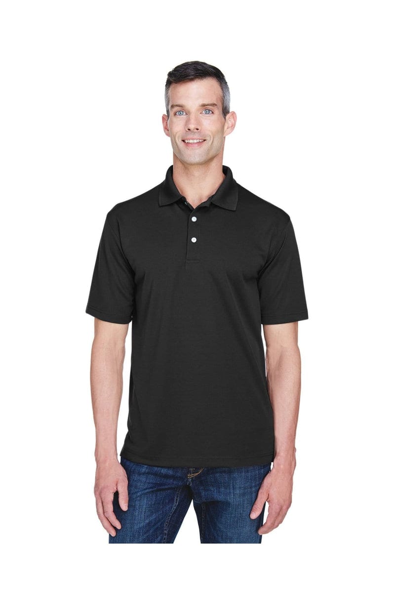 UltraClub Polos/Knits S / Black UltraClub 8445: Men's Cool & Dry Stain-Release Performance Polo