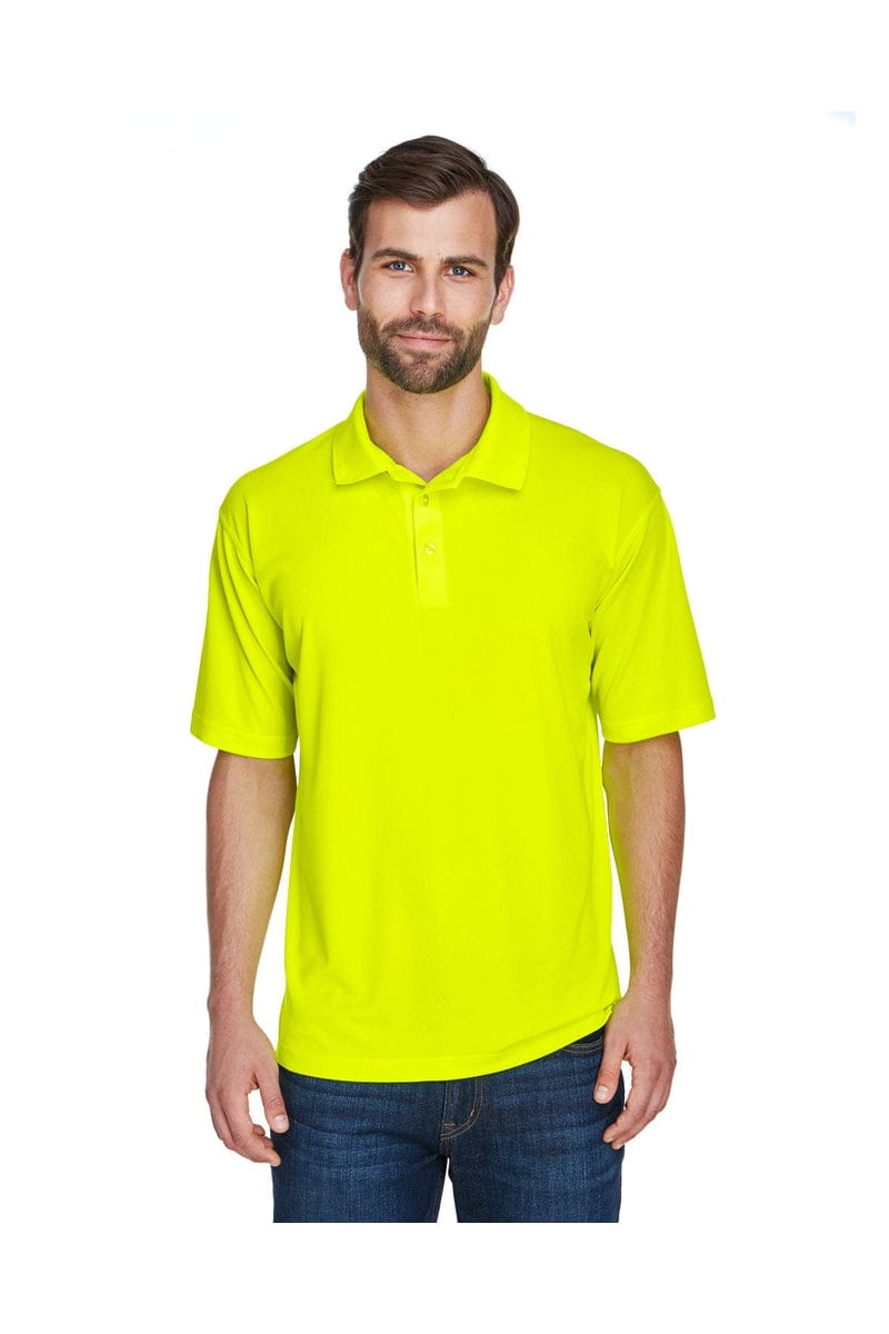 UltraClub Polos/Knits S / Bright Yellow UltraClub 8210: Men's Cool & Dry Mesh Pique Polo