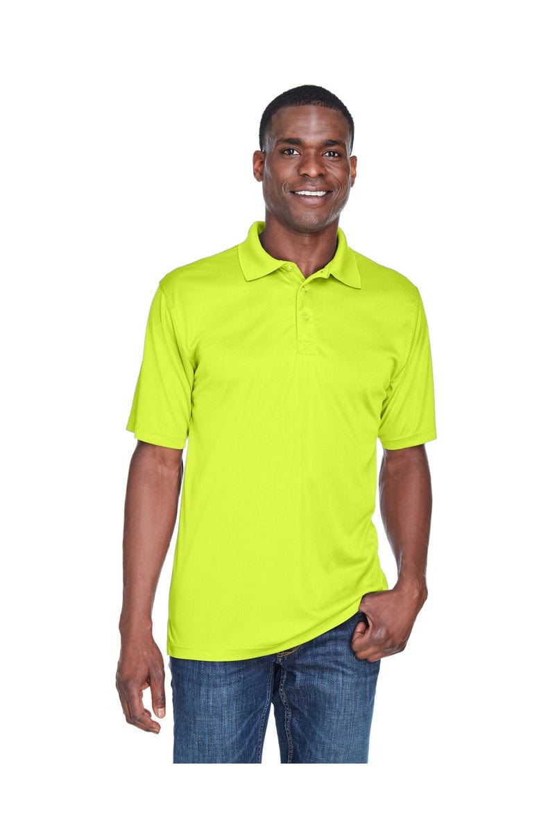 UltraClub Polos/Knits S / Bright Yellow UltraClub 8425: Men's Cool & Dry Sport Performance Interlock Polo