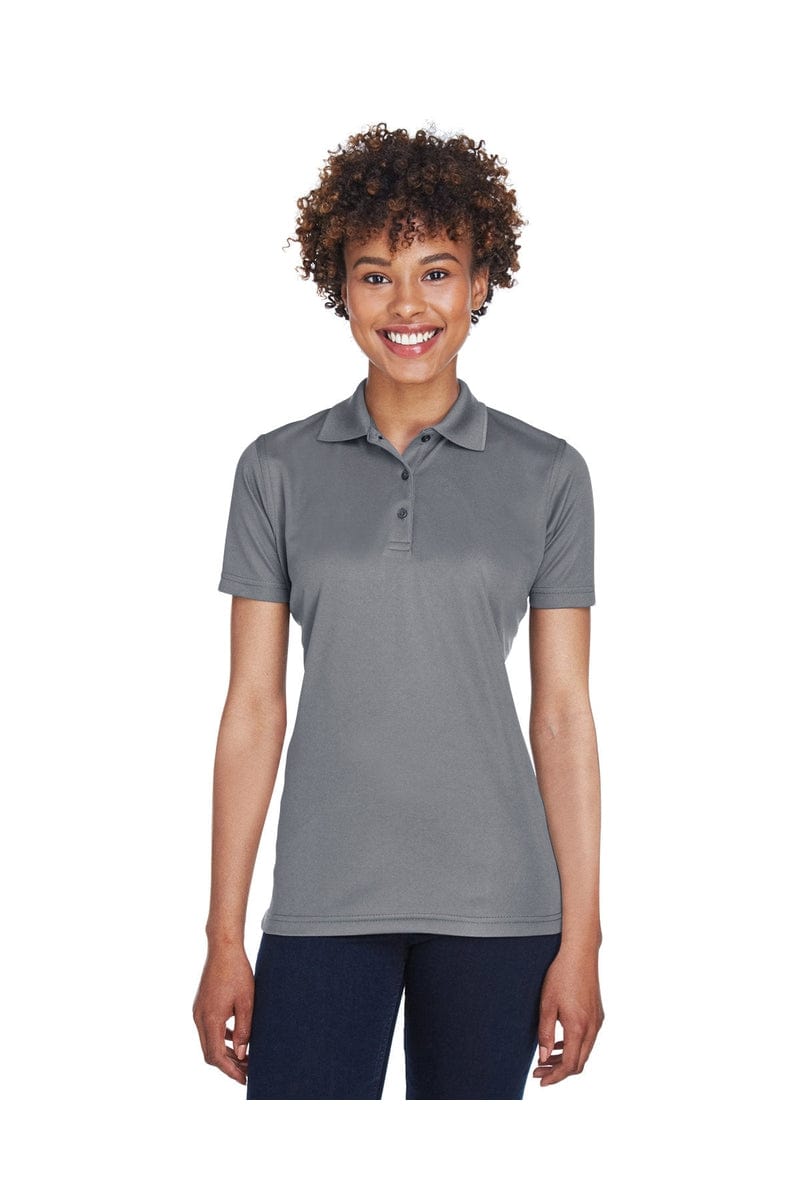 UltraClub Polos/Knits S / Charcoal UltraClub 8210L: Ladies' Cool & Dry Mesh Pique Polo