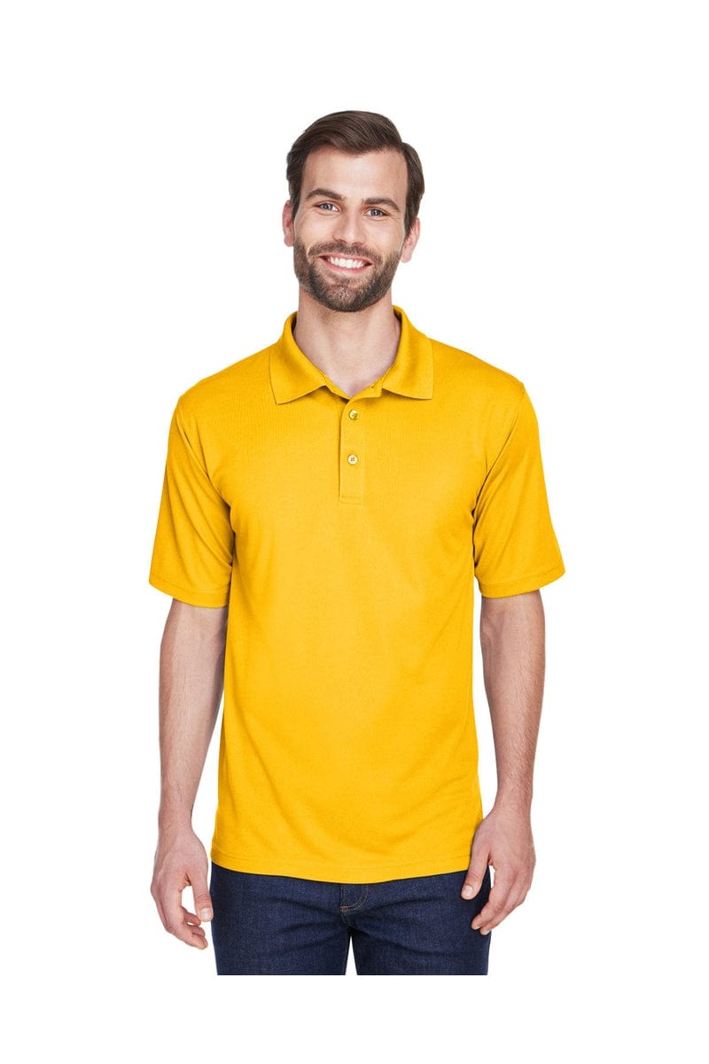 UltraClub Polos/Knits S / Gold UltraClub 8210: Men's Cool & Dry Mesh Pique Polo