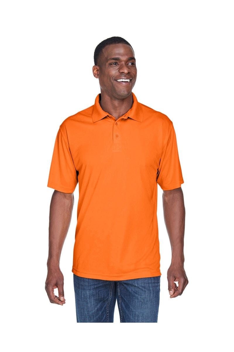 UltraClub Polos/Knits S / Orange UltraClub 8425: Men's Cool & Dry Sport Performance Interlock Polo