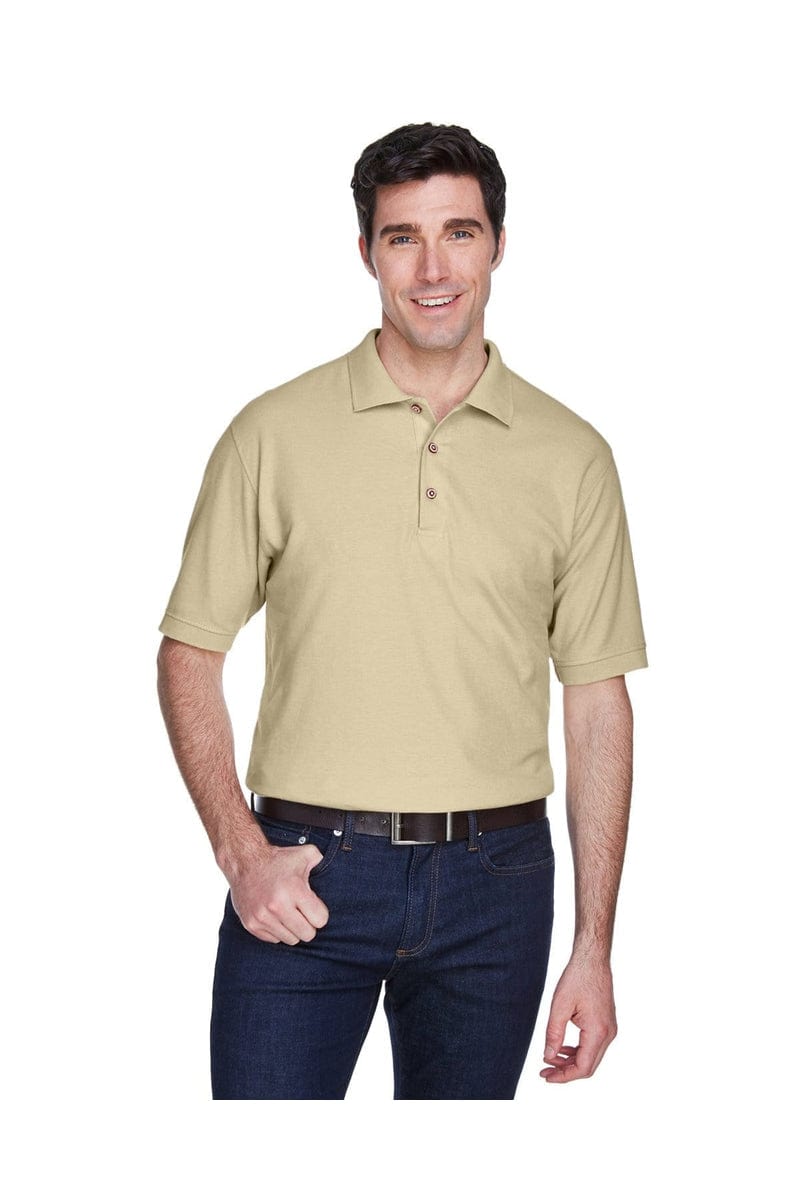 UltraClub Polos/Knits S / Putty UltraClub 8540: Men's Whisper Pique Polo