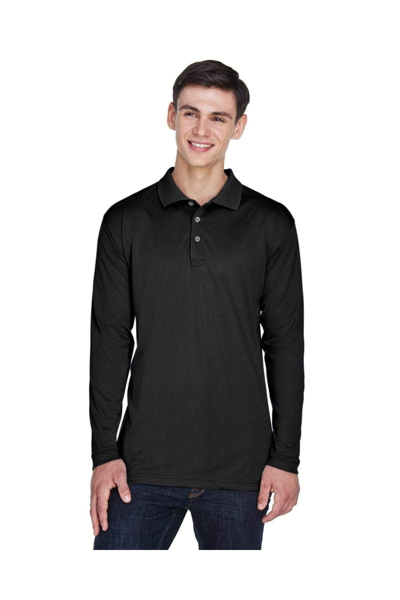 UltraClub Polos/Knits UltraClub 8405LS: Adult Cool & Dry Sport Long-Sleeve Polo
