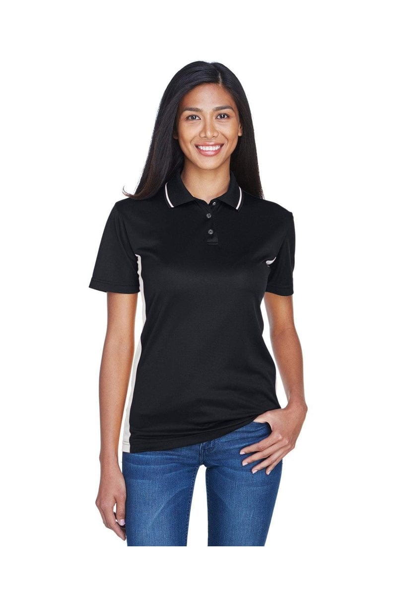 UltraClub Polos/Knits UltraClub 8406L: Ladies' Cool & Dry Sport Two-Tone Polo