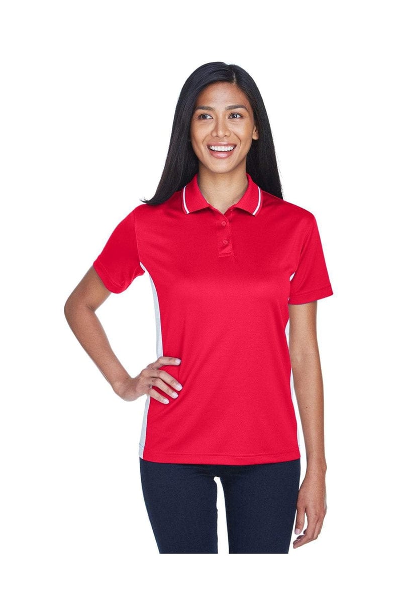 UltraClub Polos/Knits UltraClub 8406L: Ladies' Cool & Dry Sport Two-Tone Polo