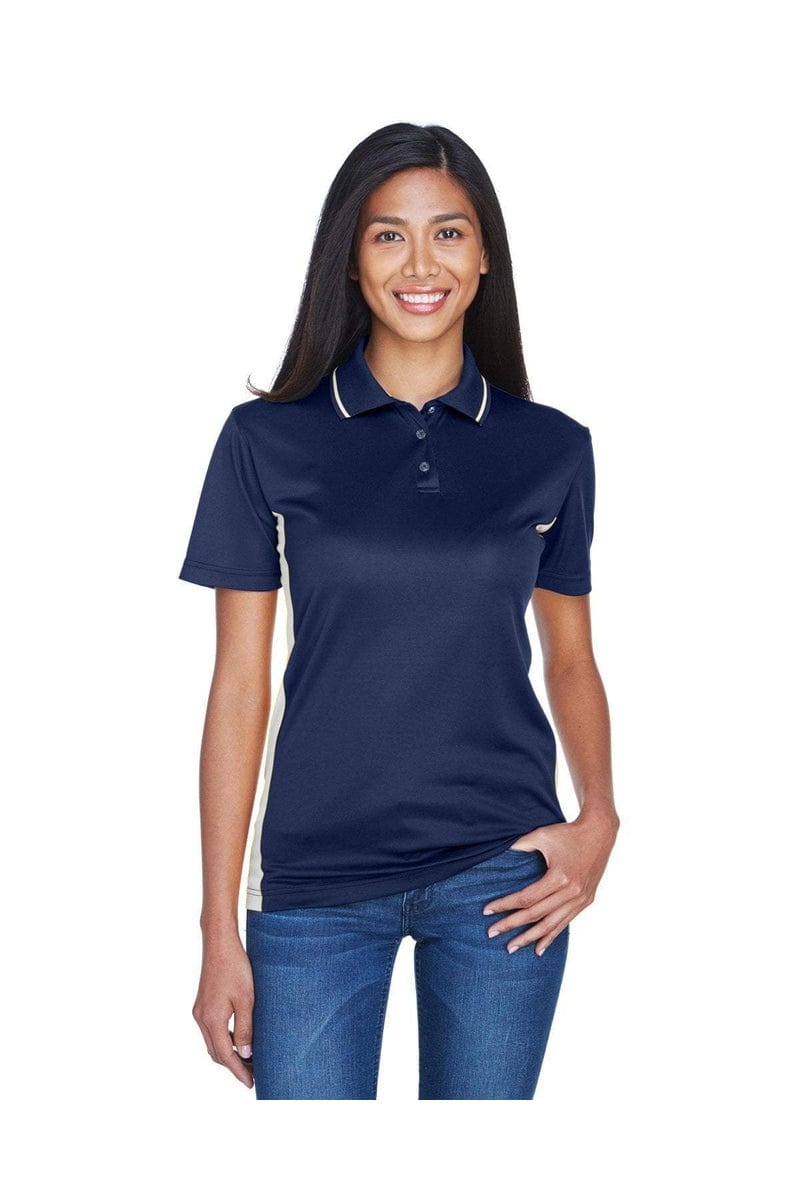 UltraClub Polos/Knits UltraClub 8406L: Ladies' Cool & Dry Sport Two-Tone Polo