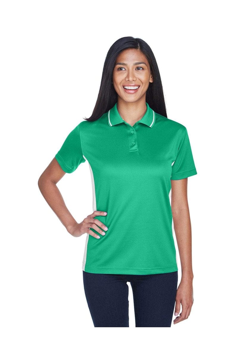 UltraClub Polos/Knits UltraClub 8406L: Ladies' Cool & Dry Sport Two-Tone Polo