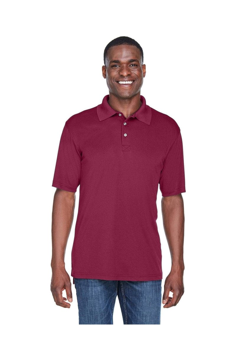 UltraClub Polos/Knits UltraClub 8425: Men's Cool & Dry Sport Performance Interlock Polo, Basic Colors