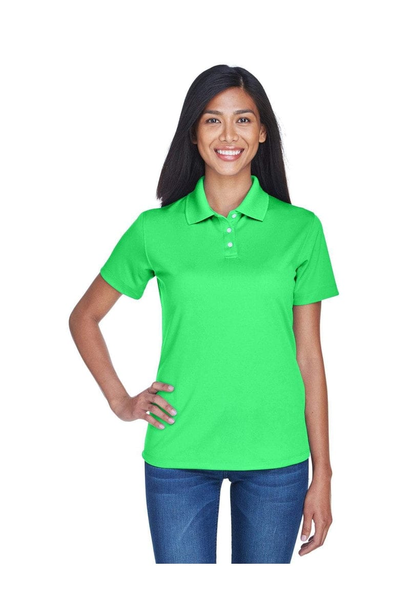 UltraClub Polos/Knits UltraClub 8445L: Ladies' Cool & Dry Stain-Release Performance Polo, Basic Colors