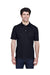 UltraClub Polos/Knits XLT / Black UltraClub 8535T: Men's Tall Classic Pique Polo