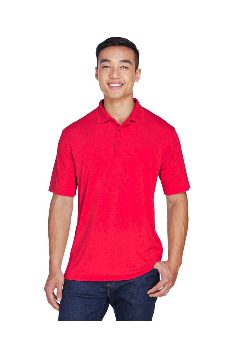 UltraClub Polos/Knits XLT / Red UltraClub 8405T: Men's Tall Cool & Dry Sport Polo