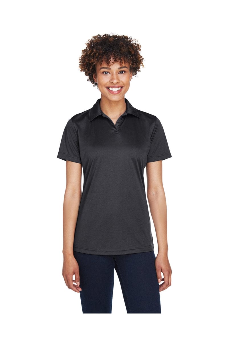 UltraClub Polos/Knits XS / Black UltraClub 8425L: Ladies' Cool & Dry Sport Performance Interlock Polo